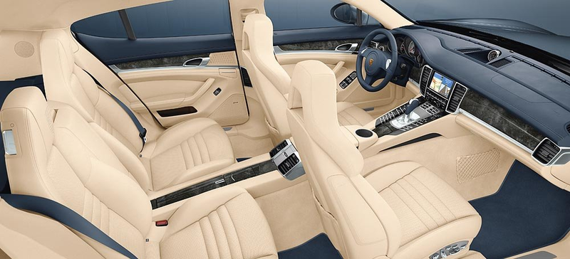 Illustration for article titled Porsche Panamera, Turbo Shows Us Insides, Starts At $89,800